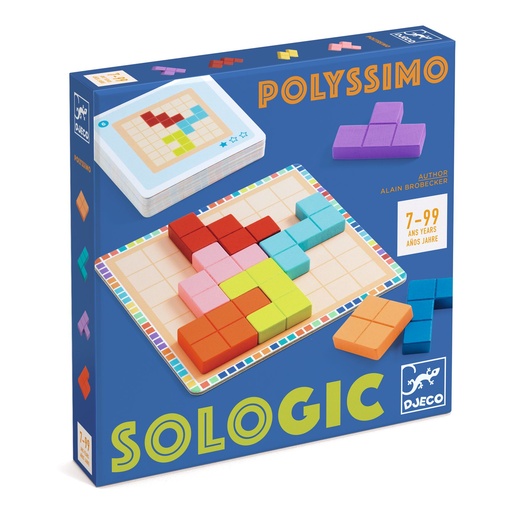 [DJ08451] Juego de lógica Polyssimo Sologic Djeco de 7 a 99 años