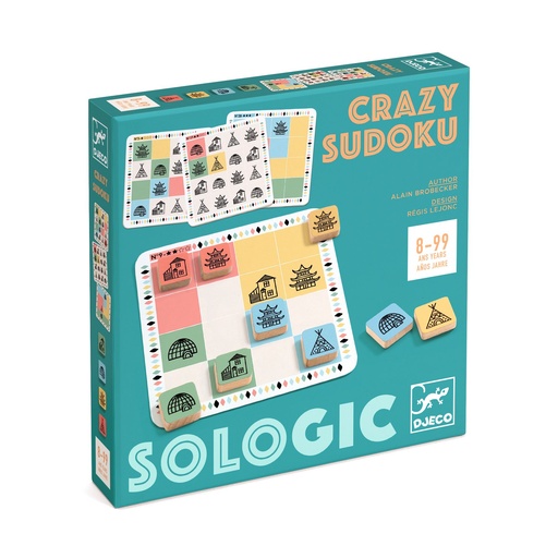 [DJ08488] Crazy sudoku Sologic Djeco de 8 a 99 años