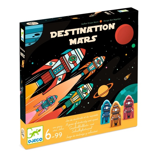 [DJ08582] Juego de destreza y velocidad Djeco Destination mars de 6 a 99 años