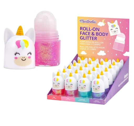 [1168C] MARTINELIA ROLL-ON FACE & BODY GLITTER